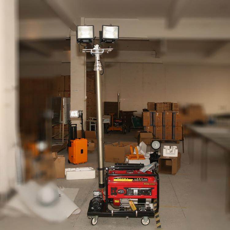 SFW6110B移动照明车 公路施工自动升降泛光工作灯 发电机照明灯