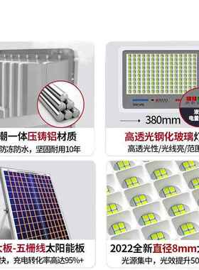 X1F新室款太阳能户外灯庭院灯LED照明灯用大超亮功率家89661外投