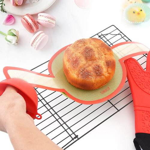 Silicone Baking Mat Bread Pastry Long Handles Oven pad烘焙垫