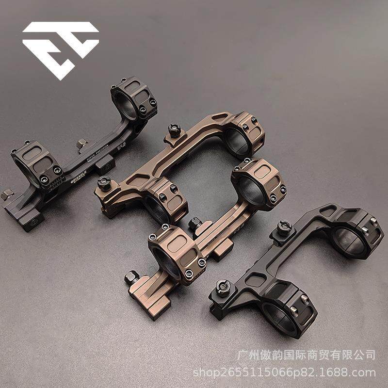 高品质后延连体水平仪支架GE金属刻字连体管夹25.4/30mm管径