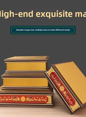 一路发财佛像垫观音财神垫底座供奉垫高佛座神像增加垫实木质底座