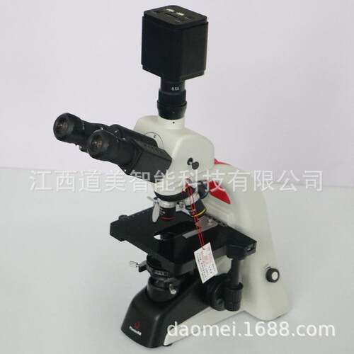 PH100-3B41L-IPL无限远消色差物镜三目生物显微镜转接CCD相机拍照