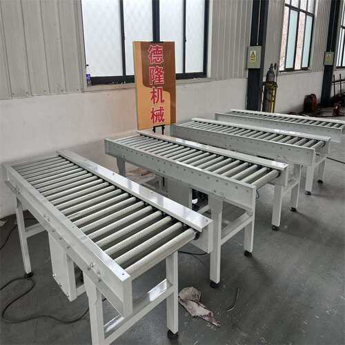家具厂地滚线动力滚筒输送机防滑滚筒传送带自动化滚筒输送流水线