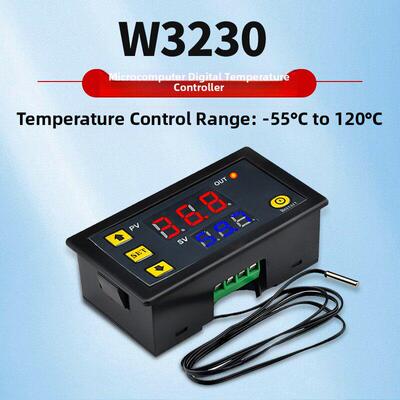 W3230高精度温度控制器数显温控器模块控温开关微型12V24V/AC220V