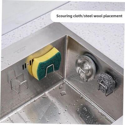 Kitchen accessories Sink Sponges Holder Self Adhesive rack