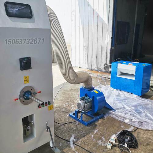 球球棉开棉机PP棉输送带式开松机海绵珍珠棉碎棉机