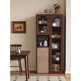 客厅靠墙置物柜厨房储物餐边柜杯具茶壶收纳茶吧机柜饮水机置物架