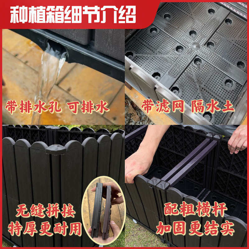 种菜家顶阳台楼顶长方形塑料特大蔬菜果树专用种植箱大花盆新,鲜花速递/花卉仿真/绿植园艺,花盆,淘宝优惠券,粉丝福利购,淘宝优惠卷