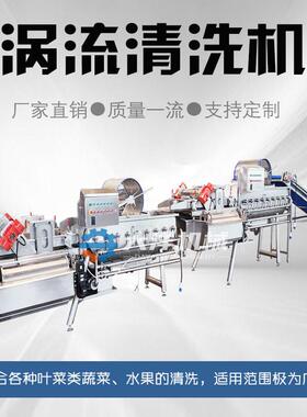 工厂用薄荷叶清洗机配除渣装置鼓泡清洗转轮去杂商用土豆片清洗机
