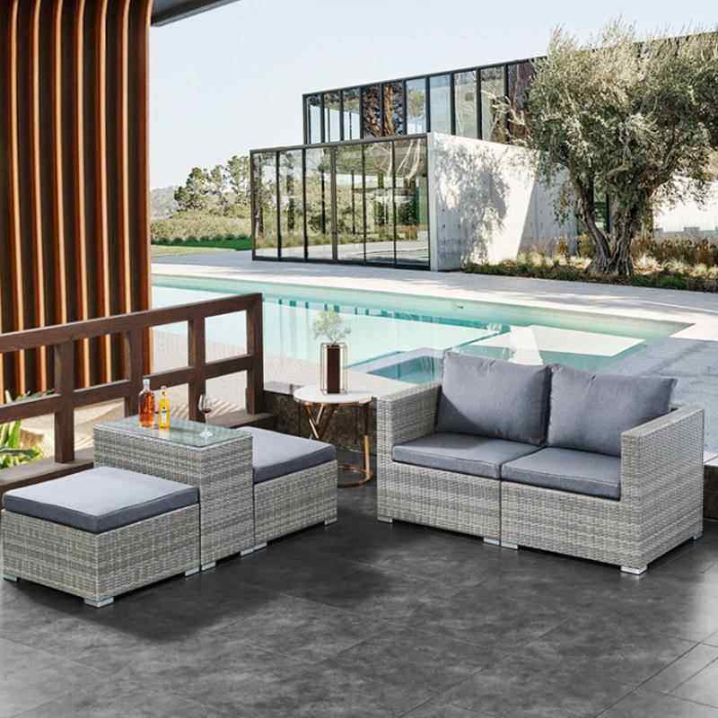 户外家具庭院民宿花452阳园别墅室外沙发海边客踏厅藤椅茶台几脚,住宅家具,户外沙发,淘宝优惠券,粉丝福利购,淘宝优惠卷