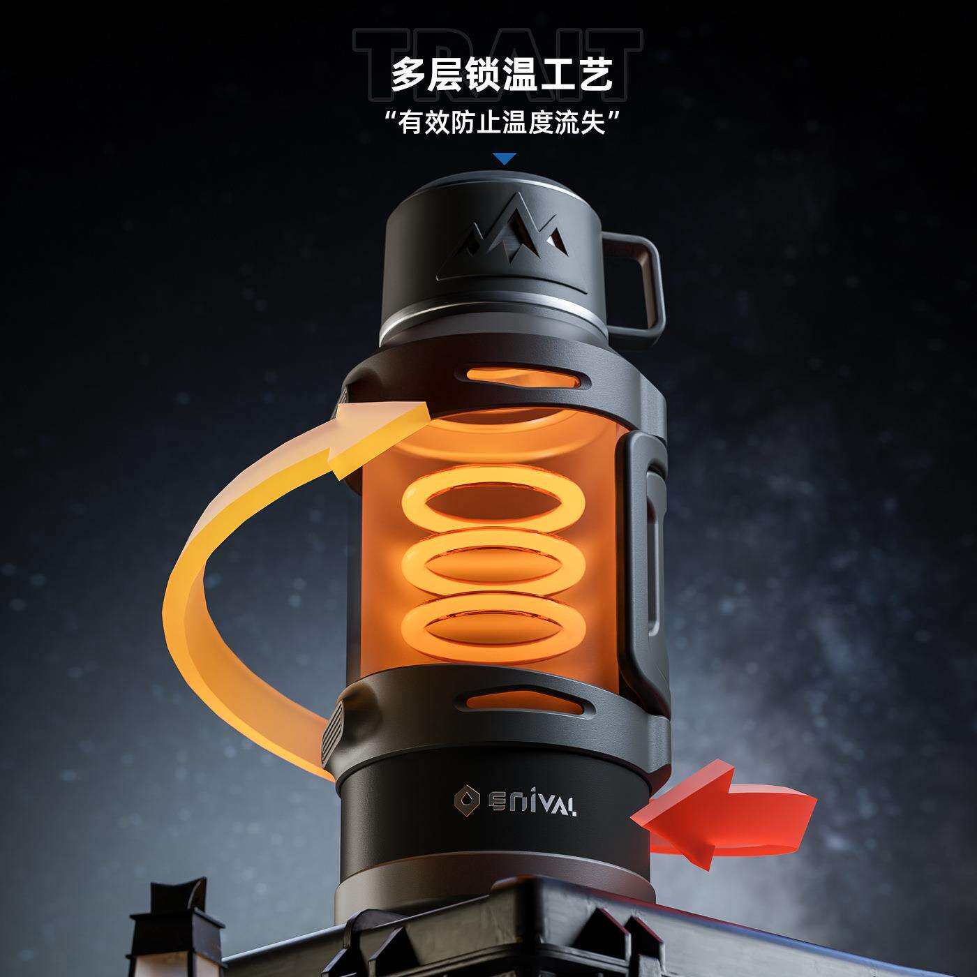 保温壶大容量水壶外出热水瓶车载工地户外保温杯大号5升保温暖瓶