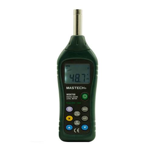 MASTECH华仪MS6708数字噪音计高精度噪音分贝仪声级计噪音仪