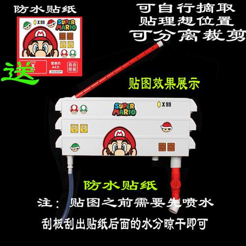 清炫格下沉式免托架鱼缸过滤盒静音上过滤乌龟干湿分离增氧滴流盒