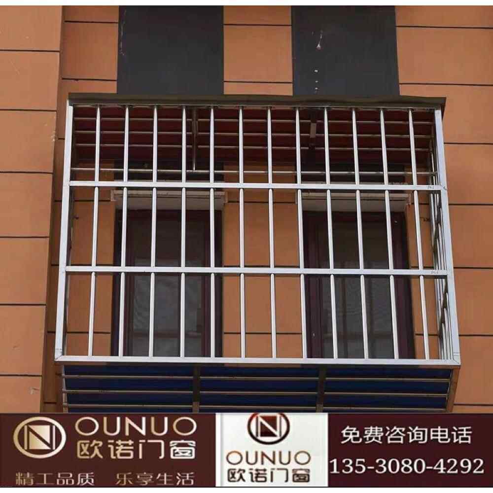 深圳欧诺门窗不锈钢防护栏/不锈钢防盗窗/品牌不锈钢 门窗防护网
