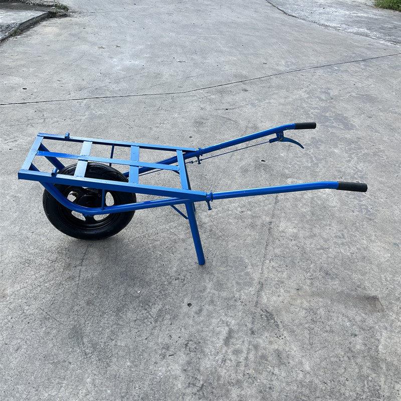 加厚农用独轮车单轮推车老虎车双轮小推车车鸡公车两轮平板手推车