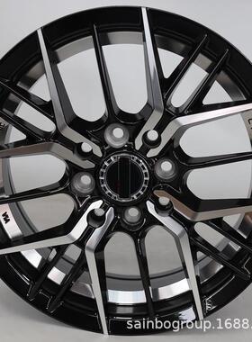 F50T147513寸14寸15寸黑色车面盛博改装汽车铝合金轮毂轮圈