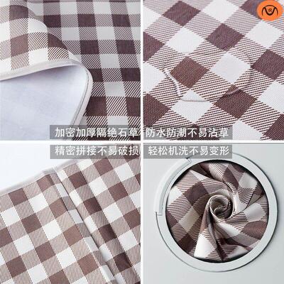 Outdoor Thicken Pad Blanket Camping Beach Plaid Picnic Mat