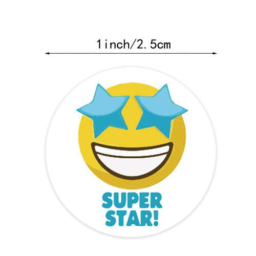 500pcs Star Reward Stickers for Kids School Teacher Supplies