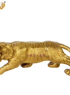 真古铜虎饰铜虎饰生肖虎饰铜山虎工艺品饰品