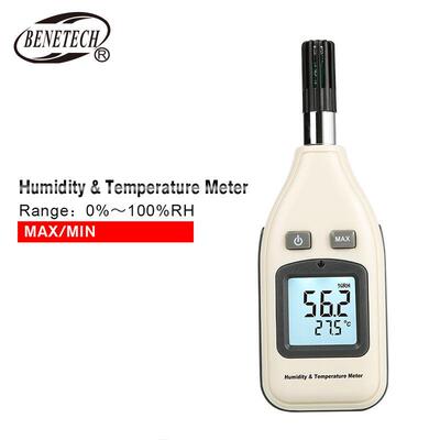 标智GM1362数显家用工业温湿度计环境潮湿度热度等级测量手持式