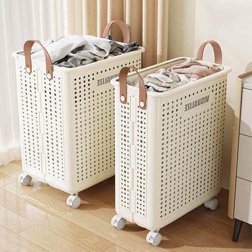folding large size dirty clothes fabric basket laundry box