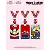 幼儿接卡通学生卡夹伸缩挂绳校园卡工作证设置公交硬餐卡保护套