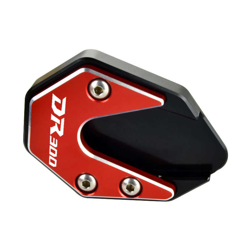 AKOTO DR300 改装配件加大边撑垫 侧边架加高垫 小脚架防滑加大座