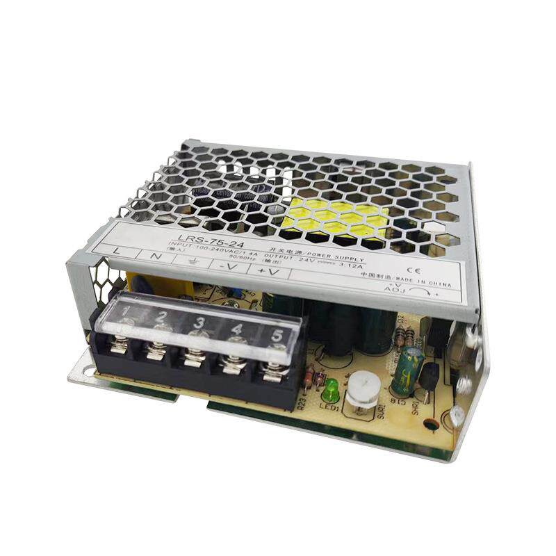 工厂直供24V3.12A小体积超薄款75W发光字监控LED开关电源过CE认证