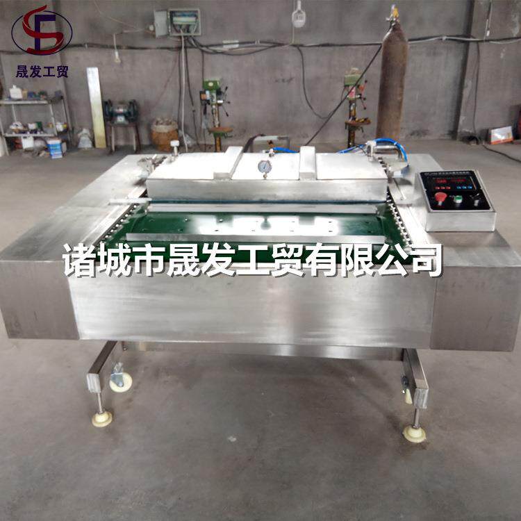 晟发酱腌萝卜连续式真空包装机辣白菜包装机食品真空封口机