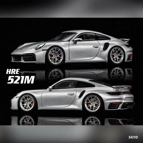 现货】1/64 Nabes X Chika HRE 521M 10.5mm二次改装轮毂