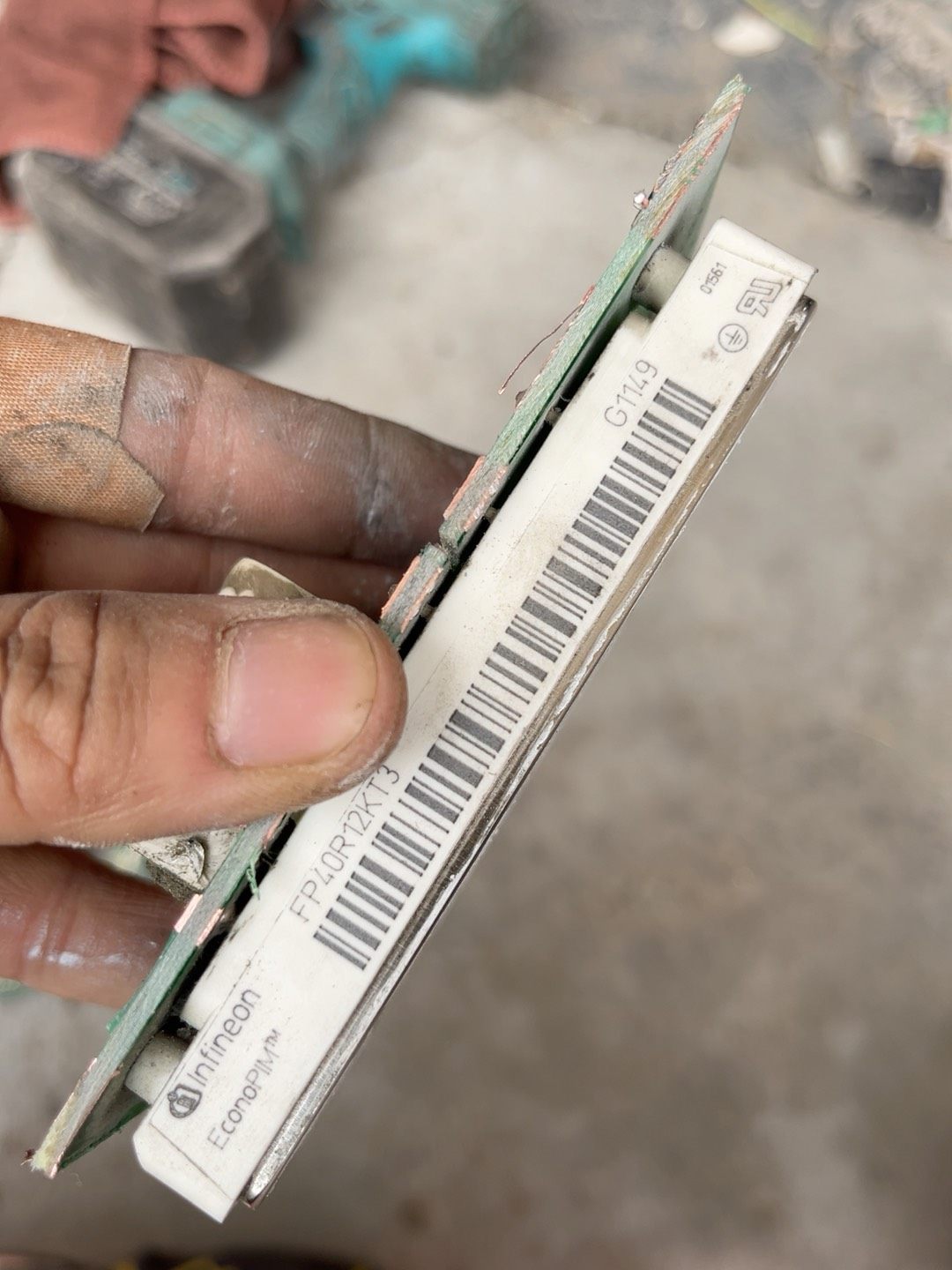 拆机英飞凌fp40r12kt3  IGBT模块，成色如图，功