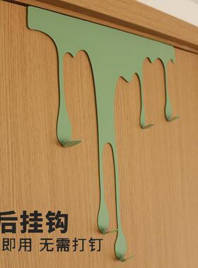 门后挂钩挂衣架免打孔创意挂衣钩挂架卧室衣帽勾挂勾收纳神器背后