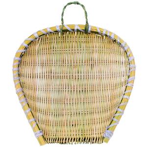 竹编制品家用竹筲箕竹筛农家淘米洗菜沥饭晾晒收纳篮子火锅店饭店