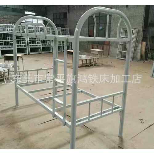 厂家 横沥铁床 员工上下床加厚 50圆管双层铁床