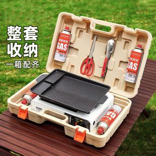 卡式 野外爐具卡磁爐氣罐全套瓦斯卡斯燃氣爐露營炊具 爐戶外便攜式