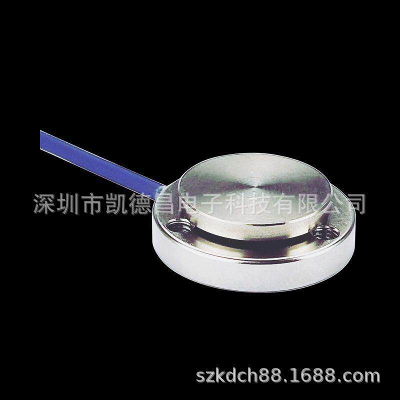 平面式圆柱形微型小型压力称重测力传感器KDEV-L-F14机器人电子秤