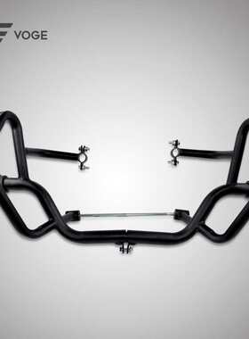 隆鑫VOGE无极机车LX300-6A LX300-6F 300R原车改装加装保险杠