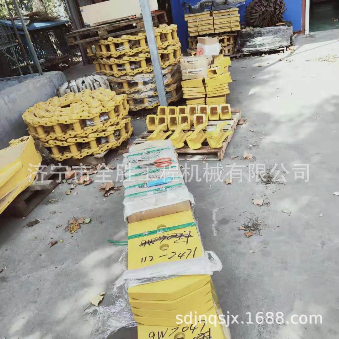 D9R推土机刀角9W7043 刀角刀片螺栓 推土机履带总成 引导轮