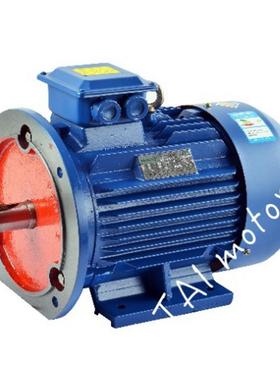 现货4极项TNL异步电动机7.k5w马达YE3系列三立卧式交流异步电8机3