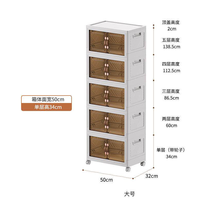 包包收纳柜家用展示架神器装放包包的置物架子落地透明存放盒柜子