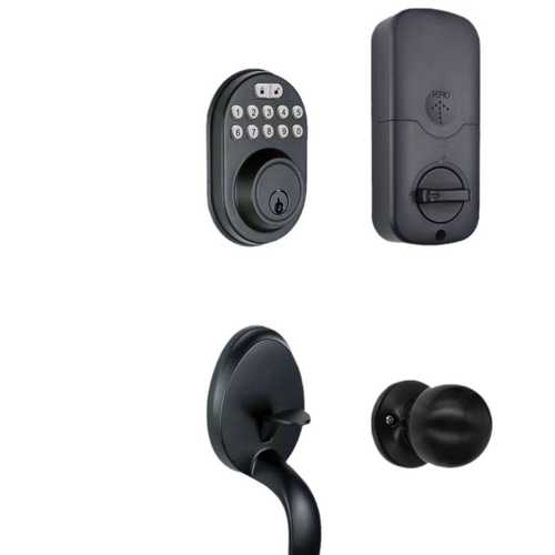 全自动呆锁智能呆锁智能闭锁智能门锁室内门密码锁指纹解锁