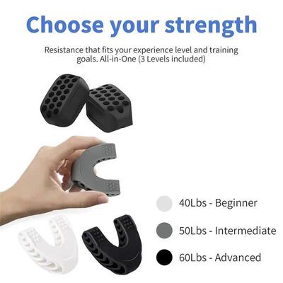 Jawline Exerciser Facial Jaw Muscle Toner Fitness Face Masse