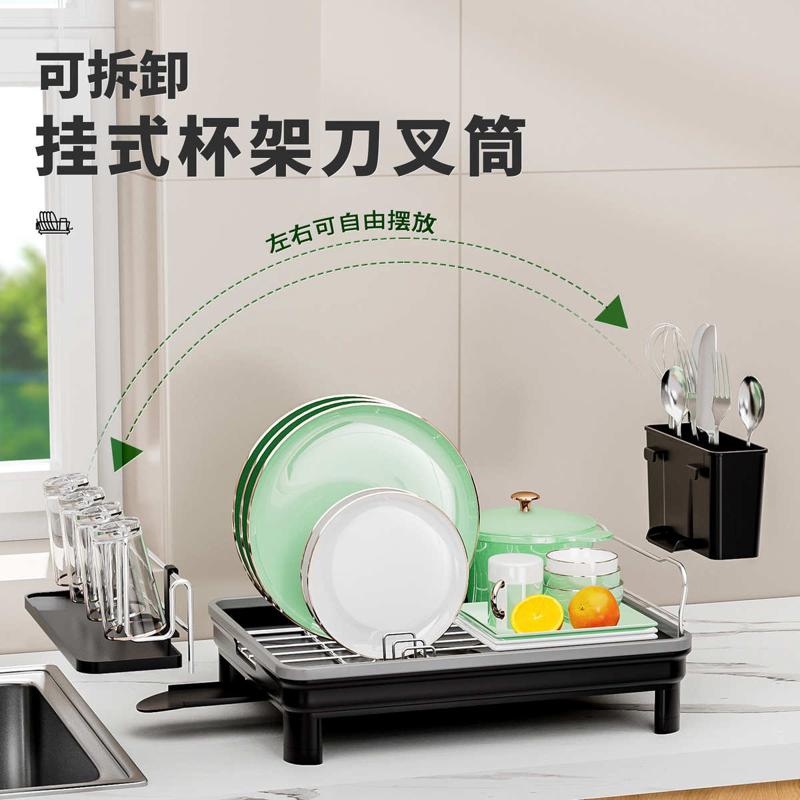碗架沥水架碗盘碗碟收纳架厨房置物架放碗晾碗架碗筷沥水架