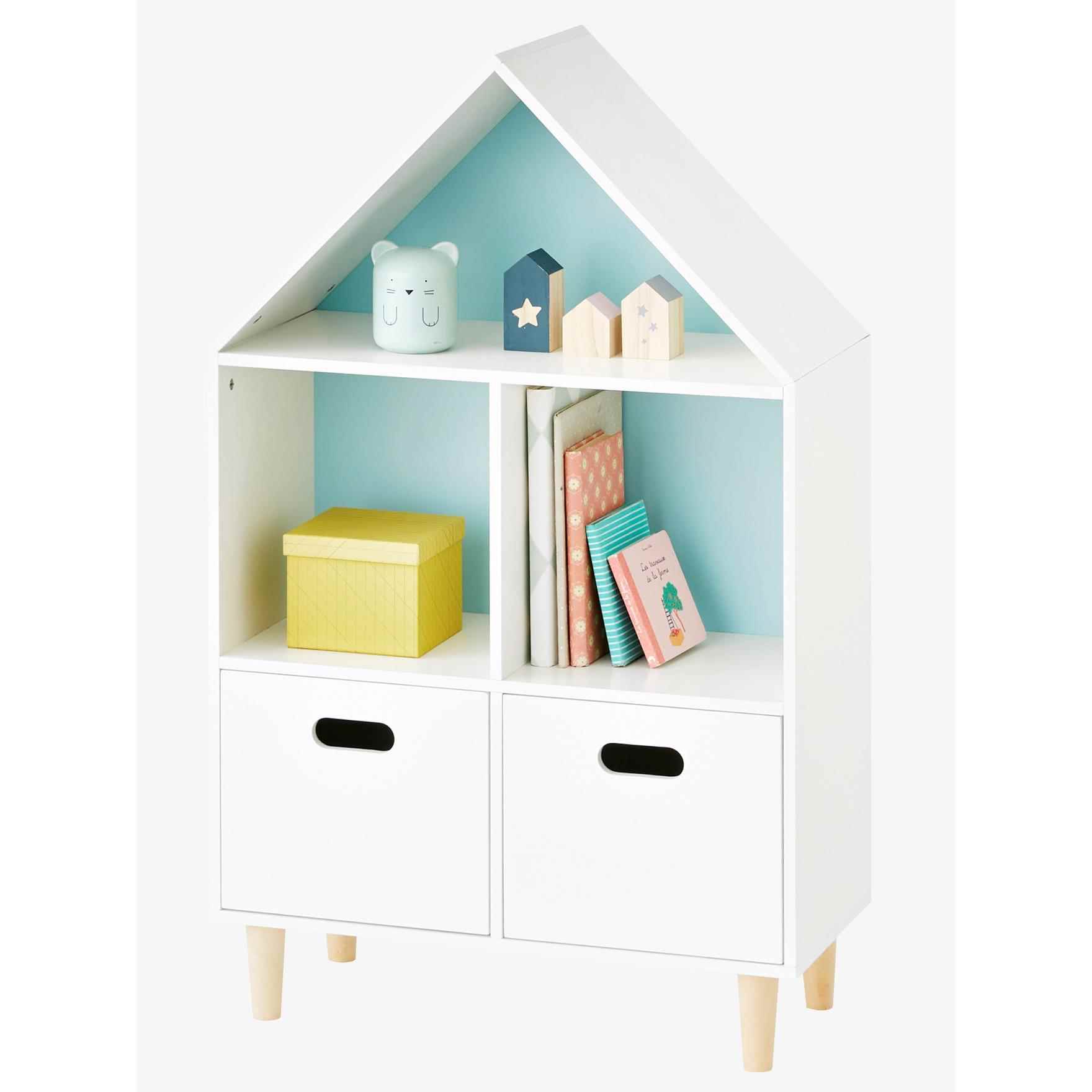 20年5月新品中型屋架儿童房装饰书架儿童收纳架儿童房样板房装饰