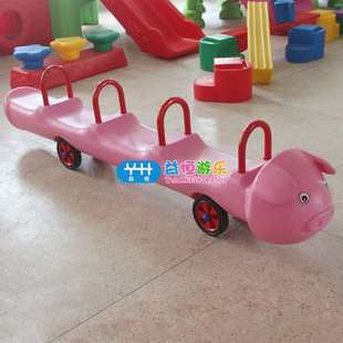 滑行团队幼儿园飞机蜜蜂协力车儿童小车车舟车统协助火车龙多人感