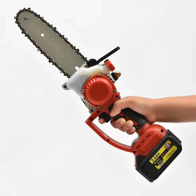 汽油可伸缩高空修剪锯 杨树枝条修整设备 花木手持油锯伐木工具