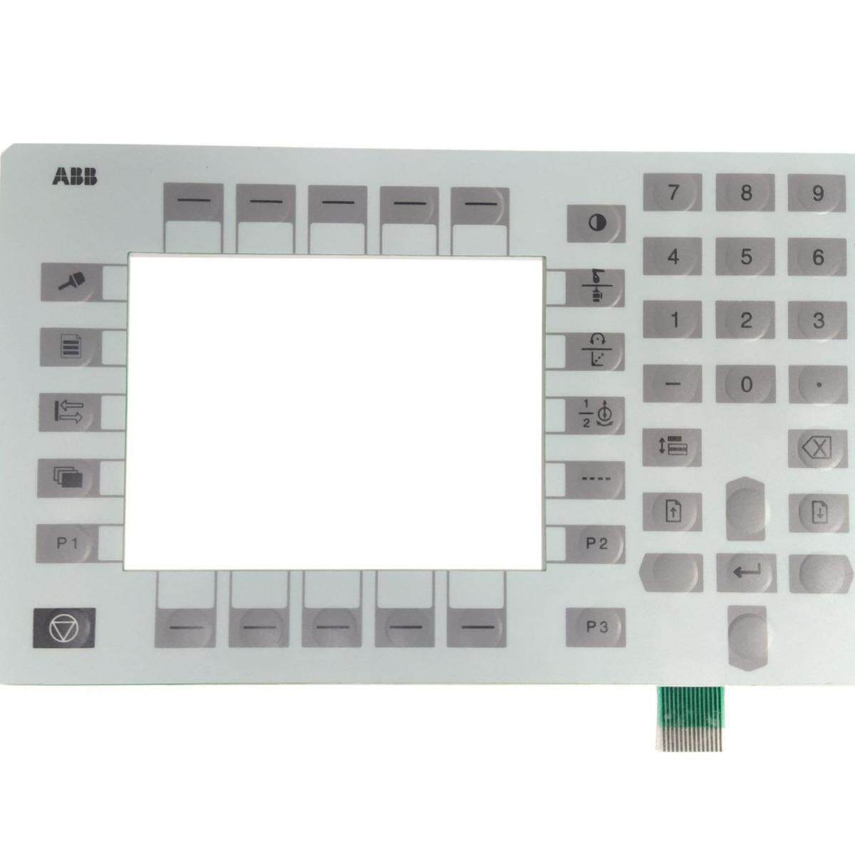 ABB工业机器人示教器3HNM05345-1按键面板按键膜