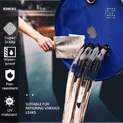 Aluminum Foil Butyl Rubber Tape Super Fix Self Adhesive