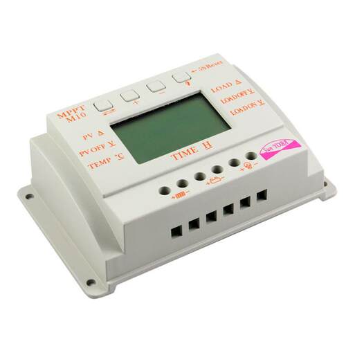PWM12V24V10A太阳能控制器M10电量电压电流显示太阳能充电控制器