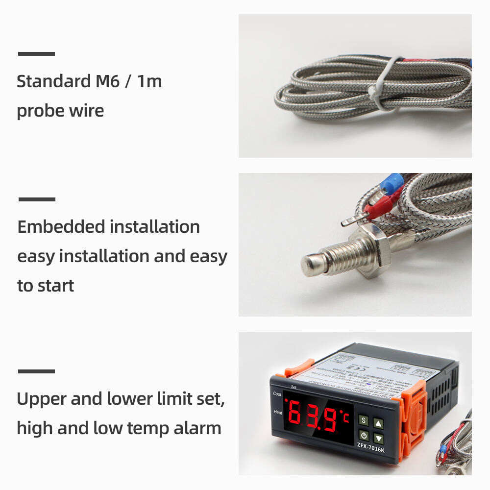 ZFX-7016K高精智能数显温控仪高温控制器控制开关控温仪表温控器
